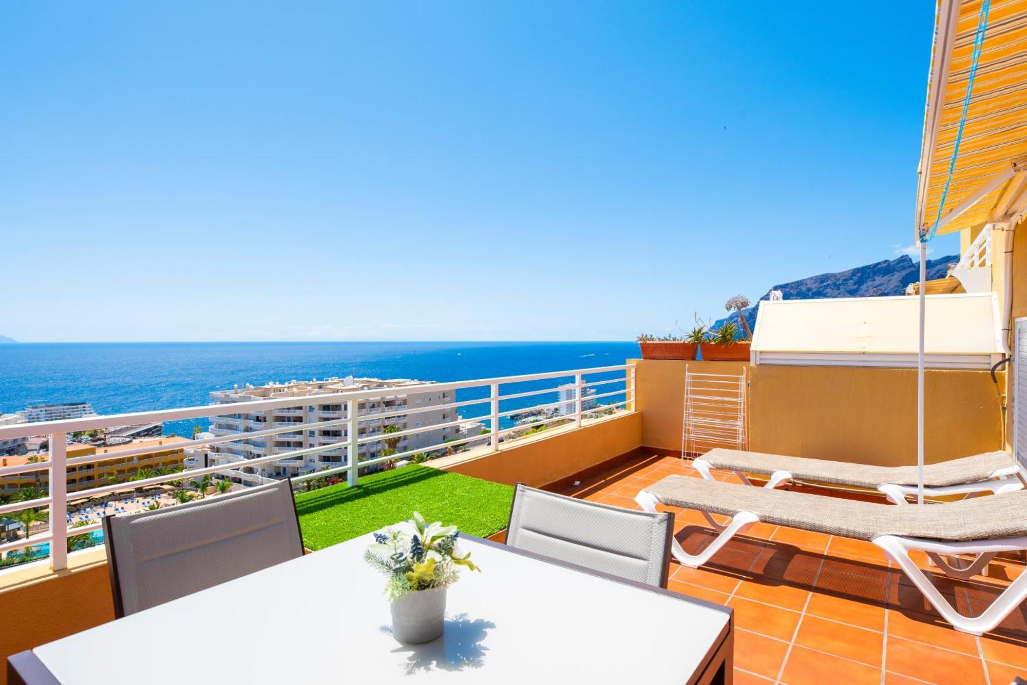 Panomaric Sea View - Sol Apartment Puerto de Santiago  Exteriér fotografie
